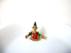 Vintage Enameled Clown Brooch 71820