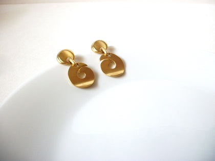 Retro Gold Toned Earrings 71820