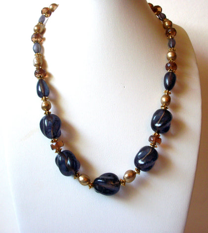 LC Stamped Vintage Necklace 71920