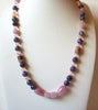 Amethyst Rose Quartz Necklace 71920