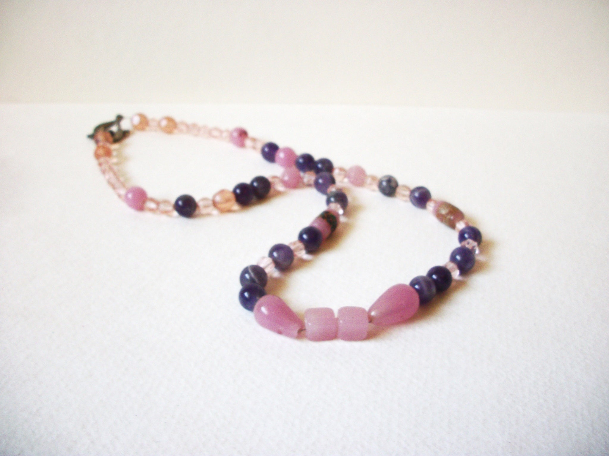 Amethyst Rose Quartz Necklace 71920