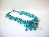 Turquoise Glass Stones Necklace 71920