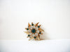 Vintage Emerald Green Brooch 72020