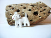 Vintage Old Plastic Dog Brooch 72020