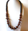 Vintage Organic African Wood Necklace 72020