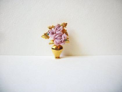 Vintage AVON Porcelain Brooch 72020