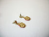 Vintage 1960s Flower Earrings 72020