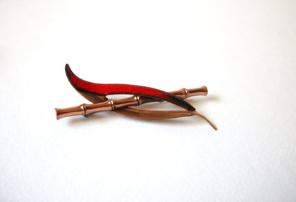 Vintage Signed Matisse Renoir Brooch 72120