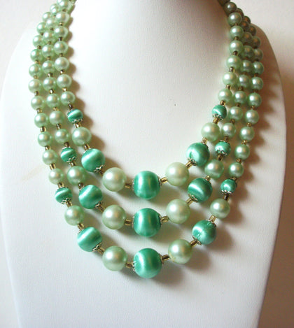 JAPAN Green Necklace 72120