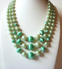 JAPAN Green Necklace 72120