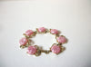 Vintage Pink Lucite Bracelet 72220