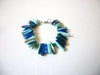 Vintage Blue Shell Bracelet 72220