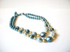 Vintage 1940s Glass Beads Necklace 72220