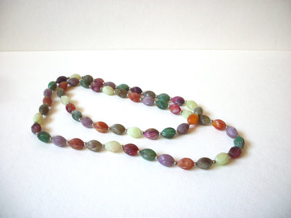 Vintage Old Plastic Necklace 72220
