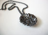 TASHA Ornate Rhinestones Glass Mad Woman Necklace 72220