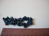 Czech Glass Crystal Iridescent Blue Bracelet 72320