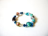 Lamp Work Bohemian Glass Beads Bracelet 72320  Hand made By Sonja