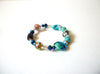 Lamp Work Bohemian Glass Beads Bracelet 72320  Hand made By Sonja