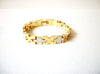 Retro 1980s Gold Silver Links Bracelet 72320