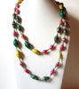 African Paper Beads Necklace 72320