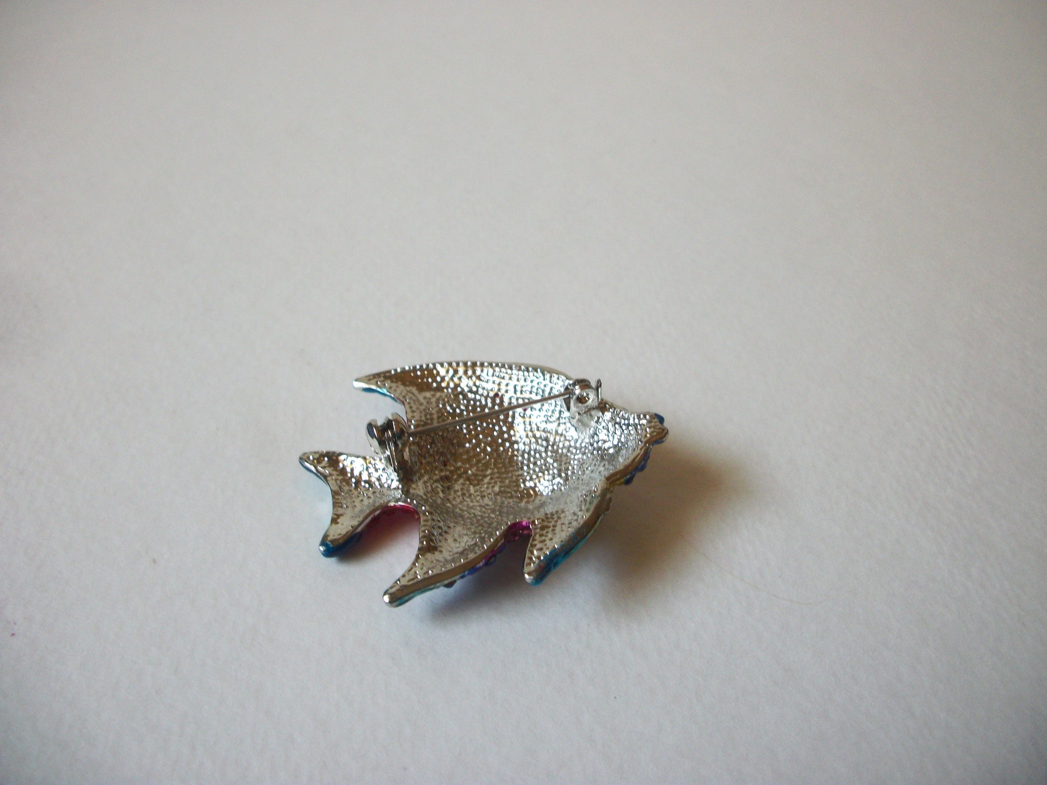 Rhinestone Tropical Fish Brooch 72420