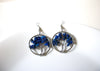 Lapis Lazuli Tree Of Life Earrings 72420