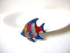 Rhinestone Tropical Fish Brooch 72420