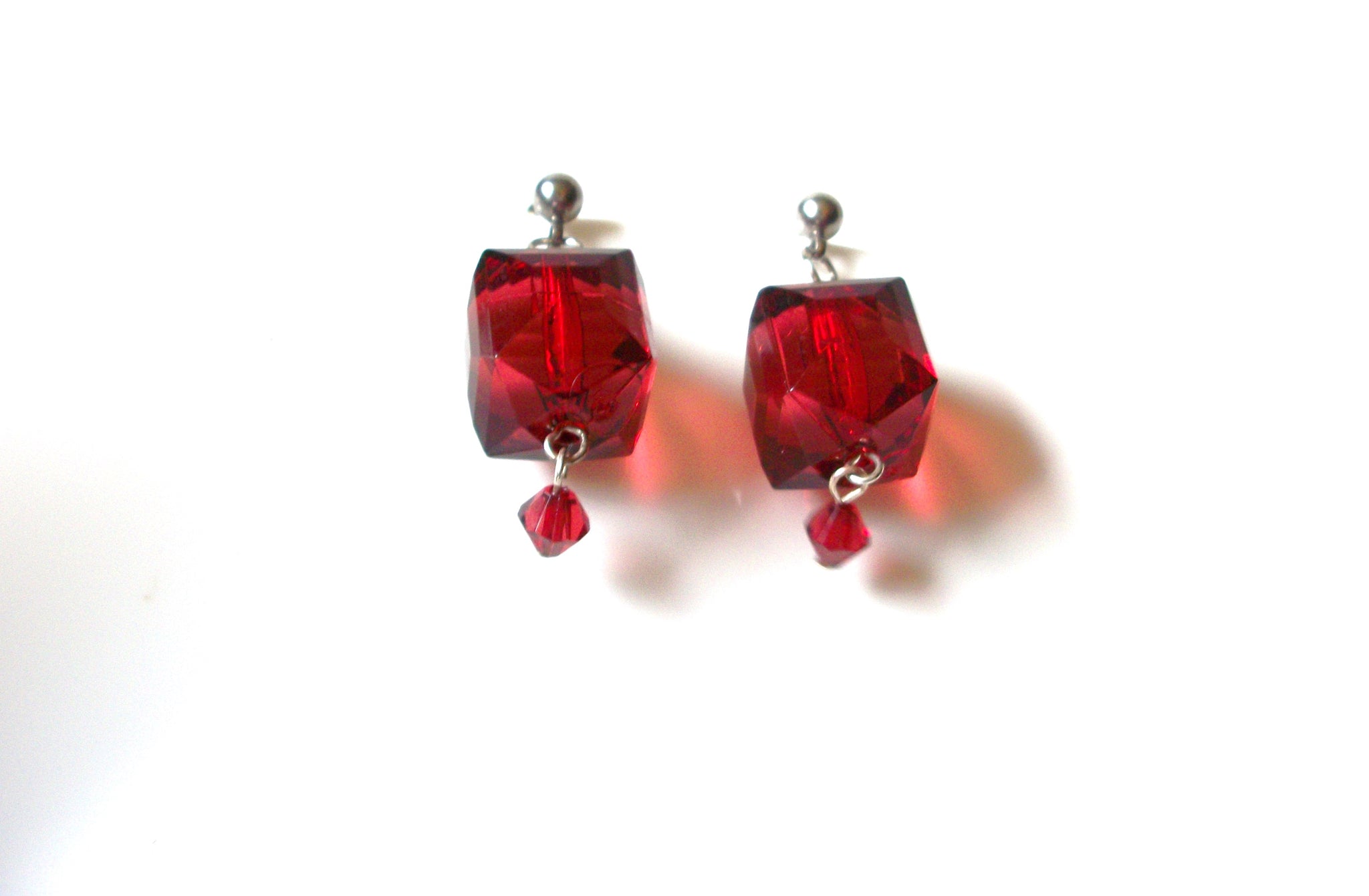 Hot Red Earrings 72420