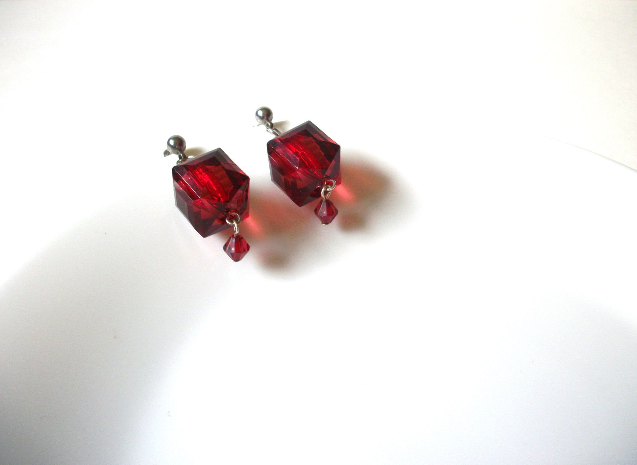 Hot Red Earrings 72420