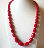 Retro Red Necklace 72520