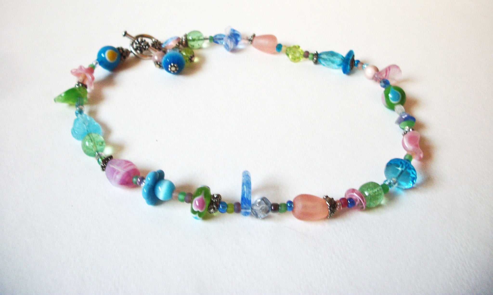 Austrian Glass Colorful Necklace 72520