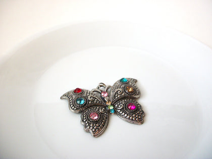 Retro Colorful Rhinestones Butterfly 72520
