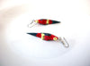 Colorful Wood Bird Earrings 72520