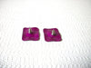 Retro Neon Fuchsia Earrings 72620