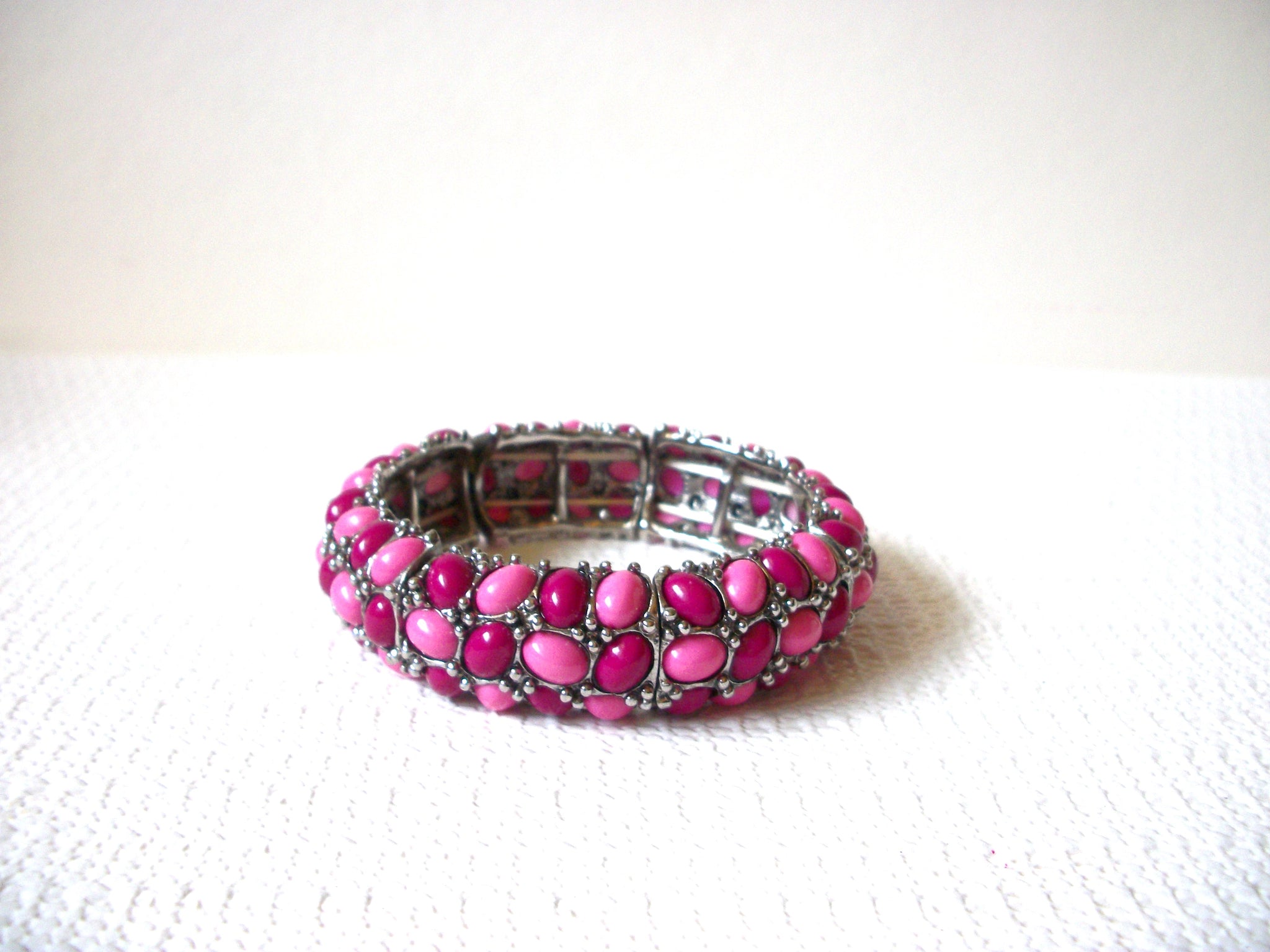 Vintage Fuchsia Pink Bracelet 72620