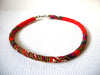 African Choker for Women Kente Collar Necklace 72720