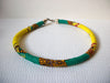 African Choker for Women Kente Collar Necklace 72720