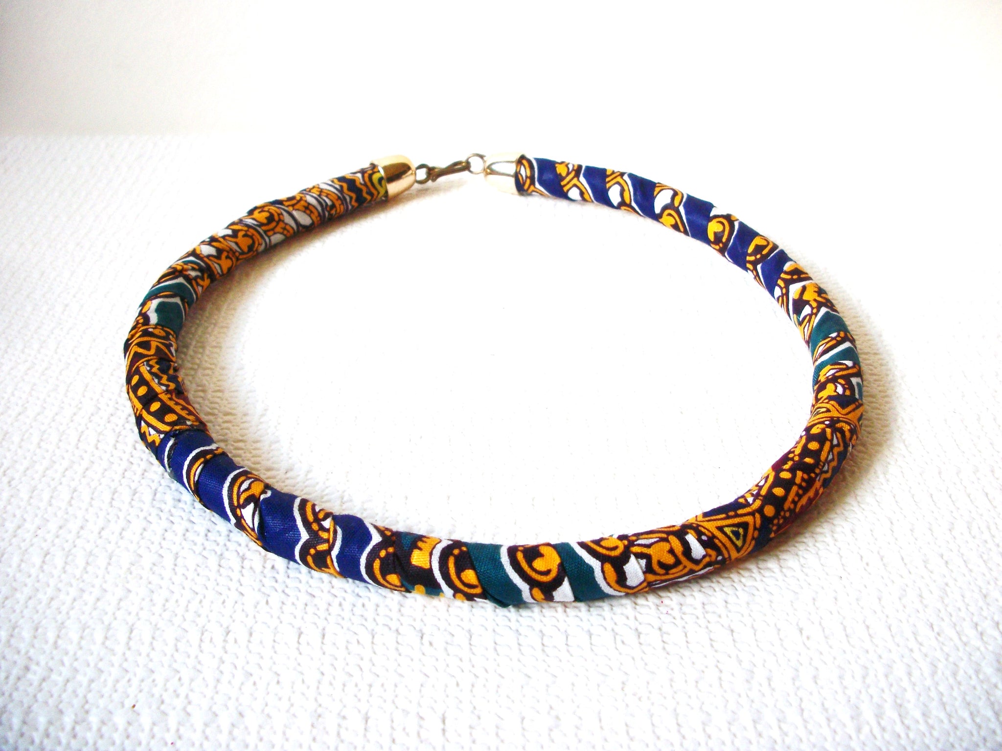 African Choker for Women Kente Collar Necklace 72720