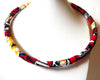 African Choker for Women Kente Collar Necklace 72720