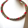 African Choker for Women Kente Collar Necklace 72720