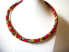 African Choker for Women Kente Collar Necklace 72720