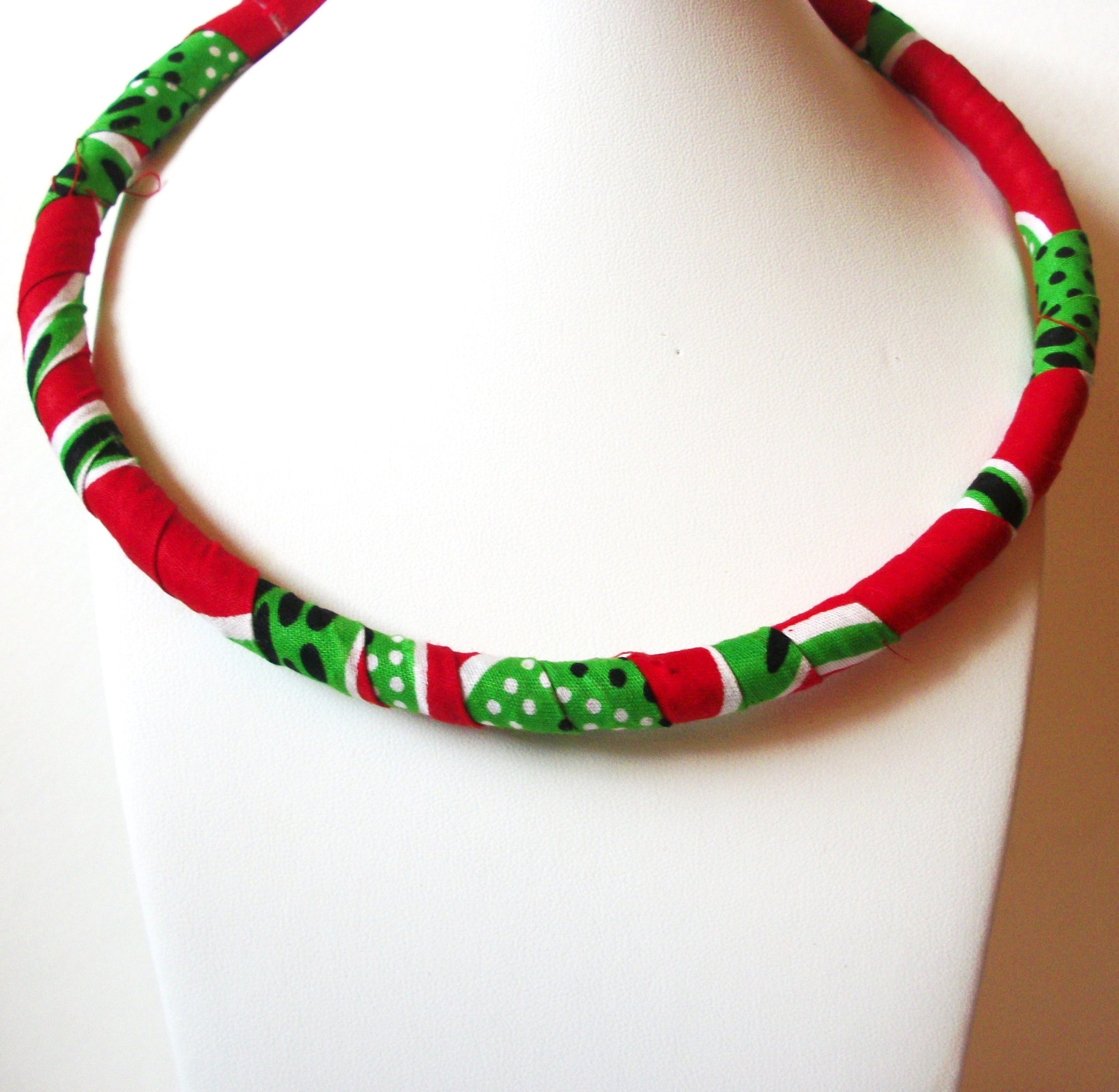 African Choker for Women Kente Collar Necklace 72720