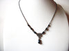 Victorian Silver Black Necklace 72820