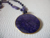 Vintage Raw Amethyst Stones Necklace 72820