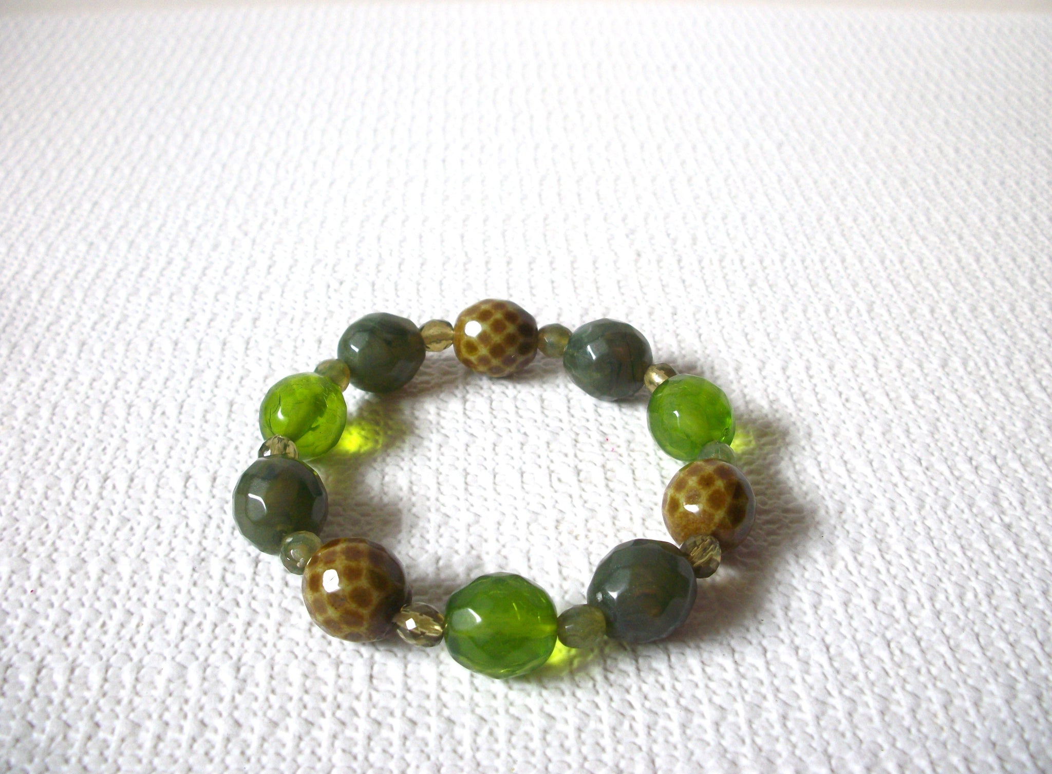 Retro Green Olive Bracelet 72820