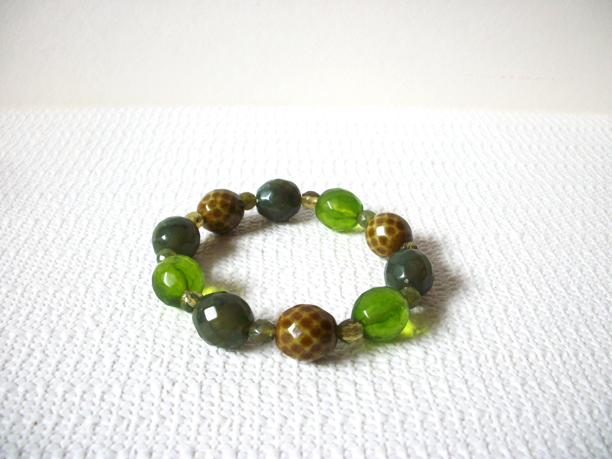 Retro Green Olive Bracelet 72820