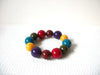 Retro Colorful Gumball Beads Bracelet 72820