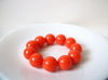 Retro Tangerine Orange Gumball Bracelet 72920