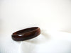 Vintage Dark Brown Black Bangle Bracelet 72920