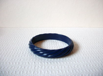 Retro Navy Blue Bangle Bracelet 73020